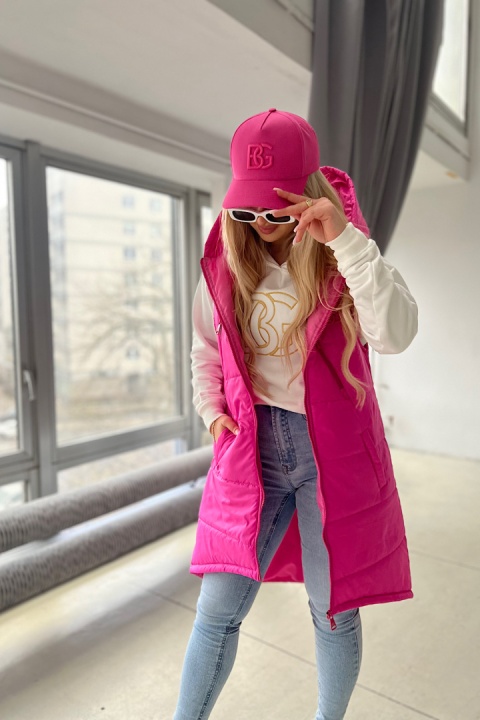 Czapka z daszkiem LOGO BG różowa Brandenburg