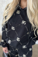 BG HOLO black-gold sweatshirt set Brandenburg Couture