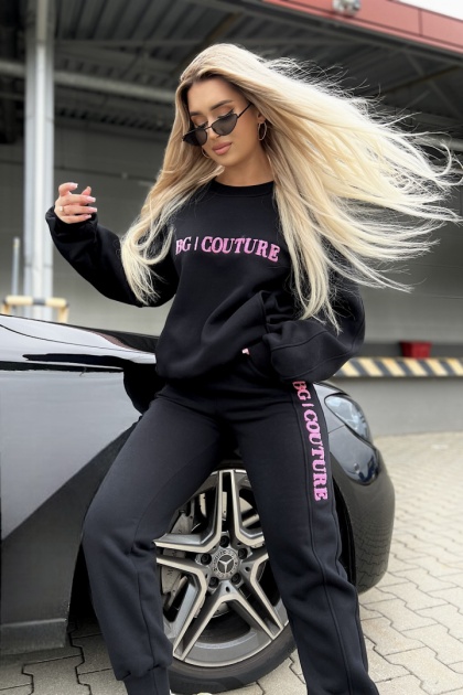 Komplet dresowy BG NANA czarny Brandenburg