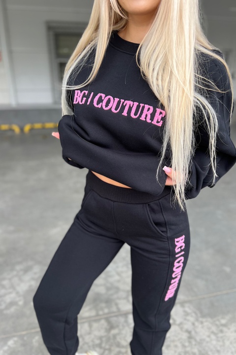 Komplet dresowy BG NANA czarny Brandenburg