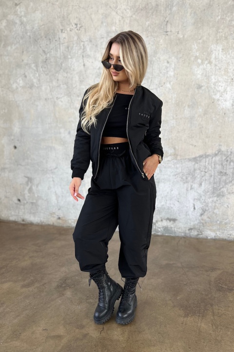 Kurtka BG RUSH JACKET | czarna Brandenburg Couture