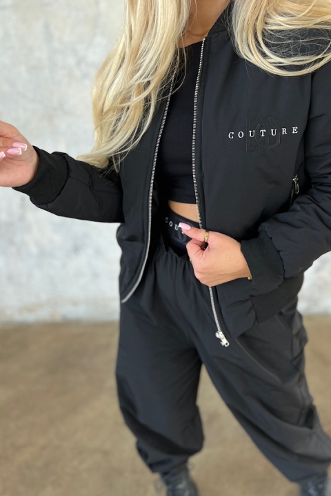 Kurtka BG RUSH JACKET | czarna Brandenburg Couture