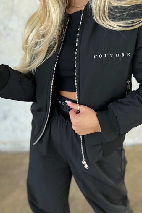 Kurtka BG RUSH JACKET | czarna Brandenburg Couture