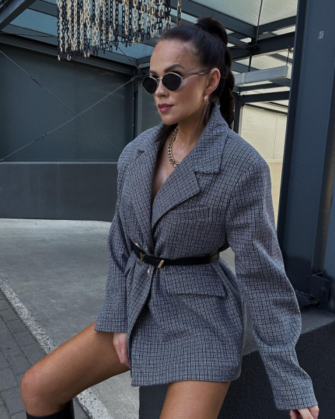 Jacket grey check La Milla Jacket grey check La Milla