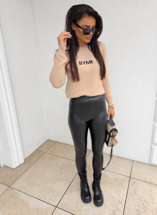 Sweter CRISTAL – beżowy By Me