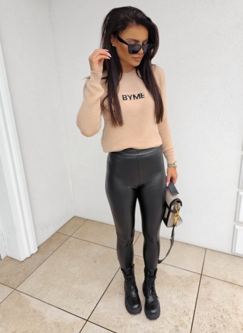 Sweter CRISTAL – beżowy By Me