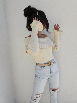 Sweater ROZENEK – light beige By Me