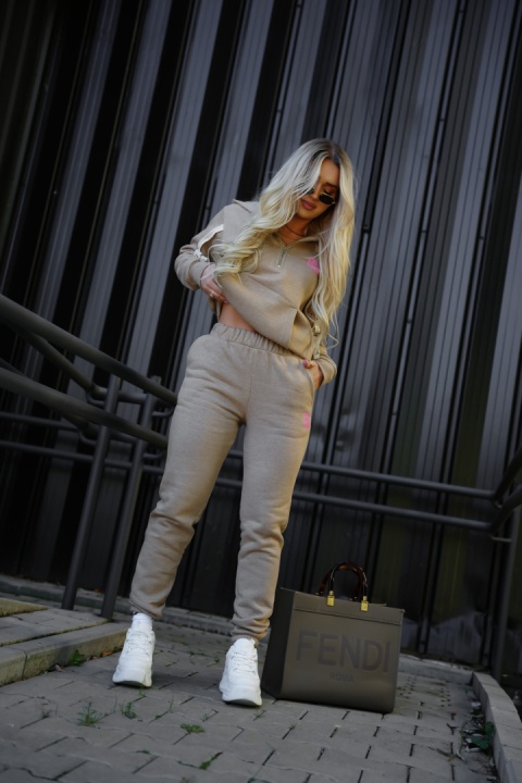 Bluza BG Autumn ciemny beż melanż Brandenburg