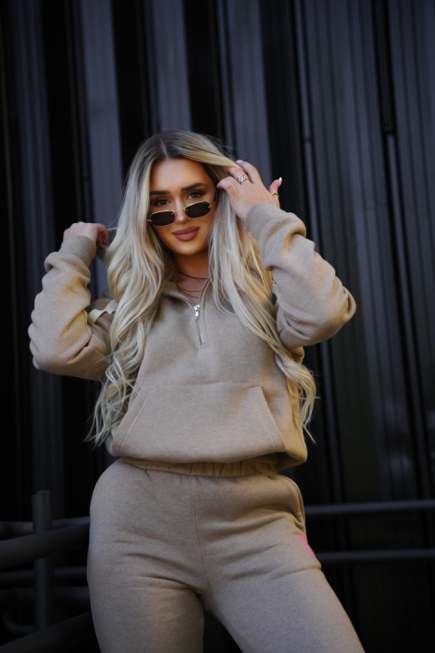 Bluza BG Autumn ciemny beż melanż Brandenburg