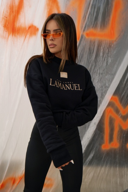 Bluza FREAKY czarna LA MANUEL