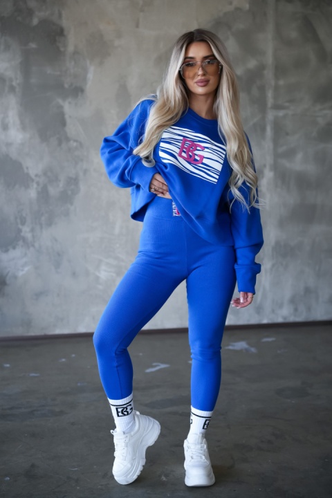 Bluza ICON niebieska BRANDENBURG COUTURE