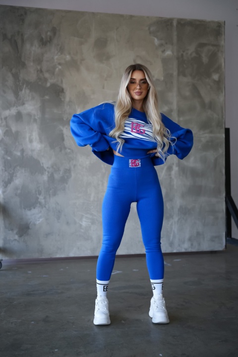 Bluza ICON niebieska BRANDENBURG COUTURE