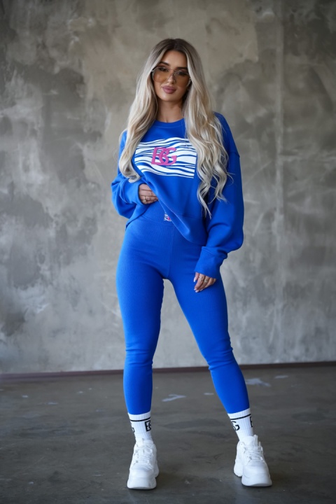 Bluza ICON niebieska BRANDENBURG COUTURE