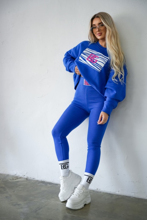 Bluza ICON niebieska BRANDENBURG COUTURE