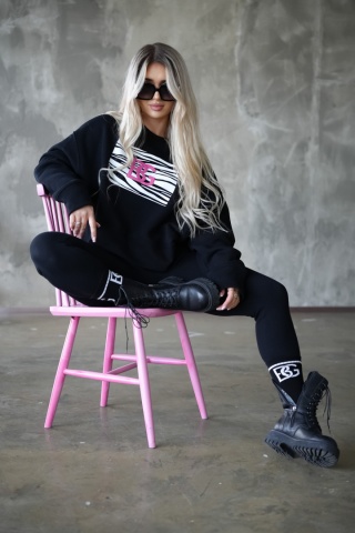 Bluza ICON czarna BRANDENBURG COUTURE