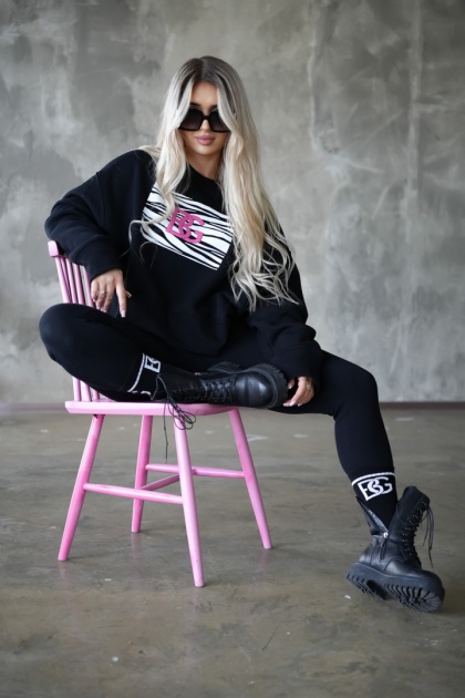 Bluza ICON czarna BRANDENBURG COUTURE