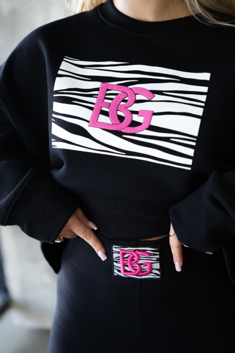 Bluza ICON czarna BRANDENBURG COUTURE