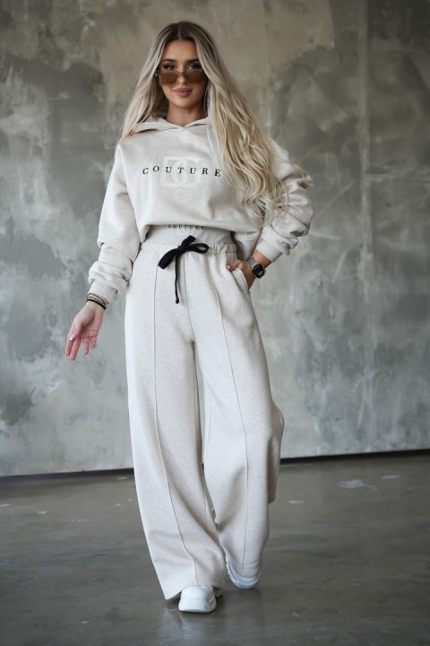 Komplet BG TREND beż melanż BRANDENBURG COUTURE