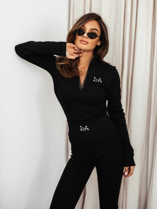 Komplet COSY AND WARM czarny La Milla