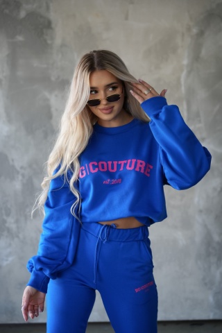 Komplet dresowy COLLEGE niebieski Brandenburg