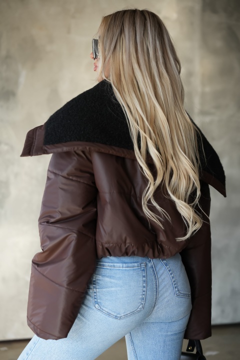 Kurtka BG ICEGIRL brązowa BRANDENBURG COUTURE