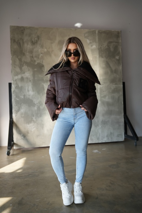 Kurtka BG ICEGIRL brązowa BRANDENBURG COUTURE