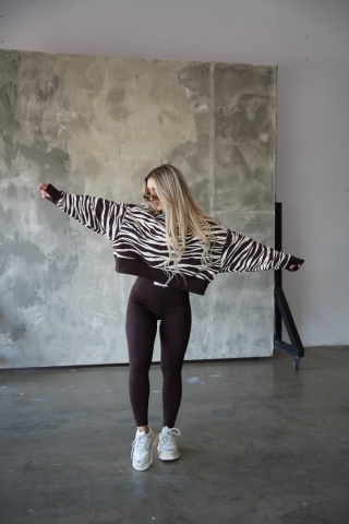 Legginsy BG SHAPE brązowe Brandenburg