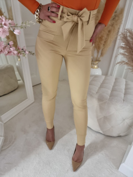 Fabric pants ELLE – beige By Me