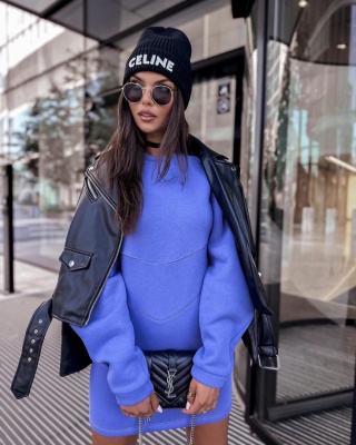 Sukienka CHICA fioletowa La Milla