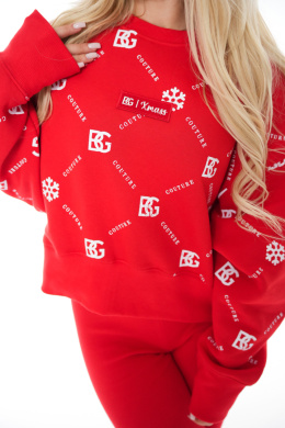 FANTASY XMASS red Brandenburg Couture sweatshirt