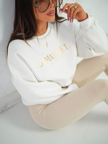 Bluza GOLDEN ecru La Manuel
