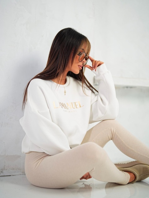 Bluza GOLDEN ecru La Manuel