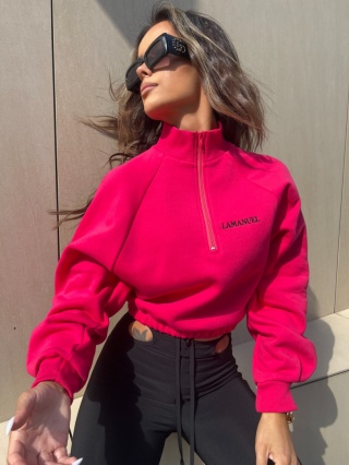 Bluza MINIMAL magenta La Manuel