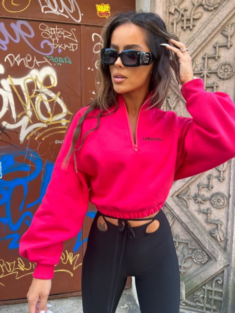 Bluza MINIMAL magenta La Manuel