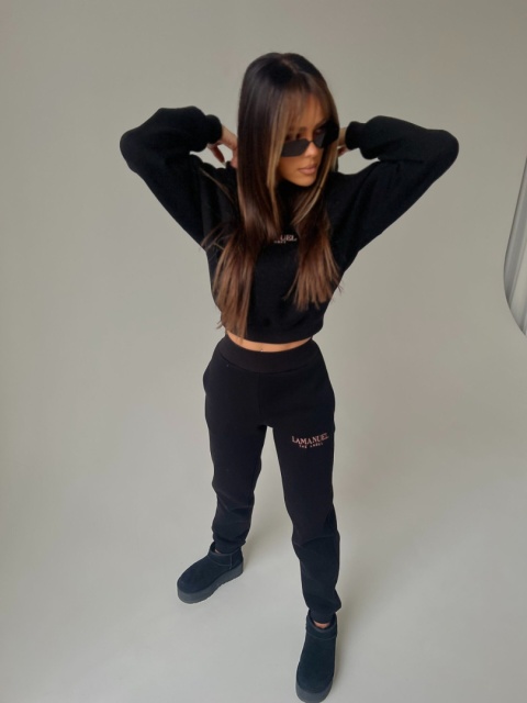 Komplet FAR AWAY czarny La Manuel