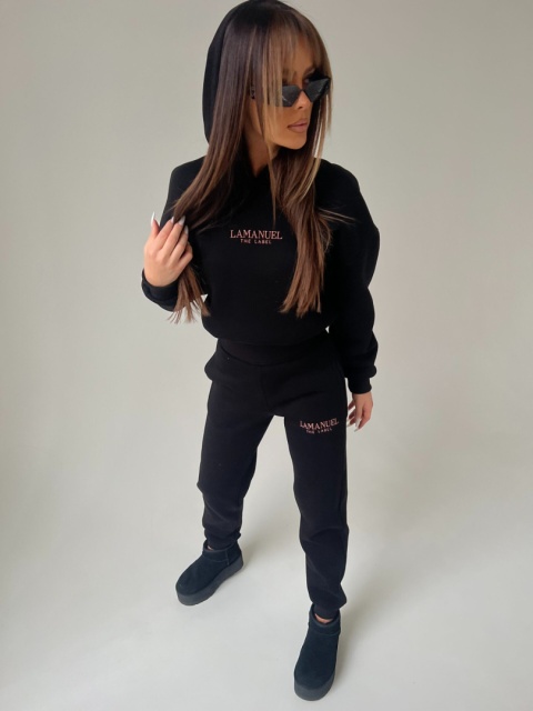 Komplet FAR AWAY czarny La Manuel