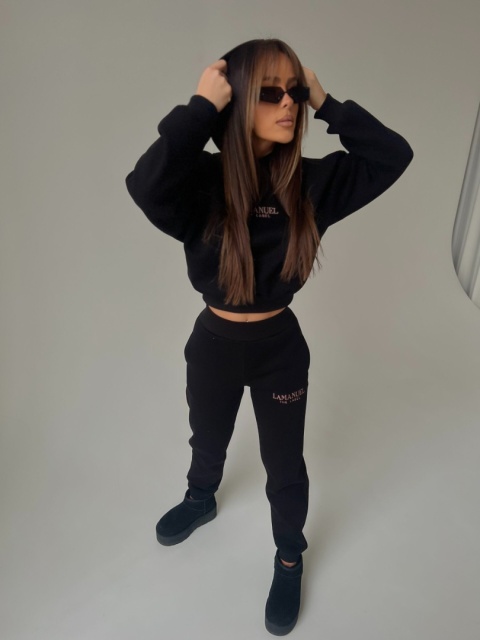 Komplet FAR AWAY czarny La Manuel