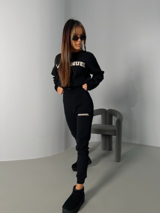 Komplet NOSTALGIA czarny La Manuel