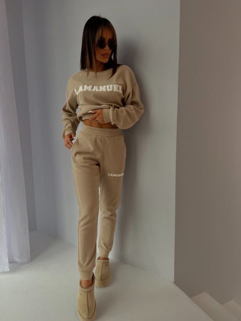 Komplet NOSTALGIA beż La Manuel