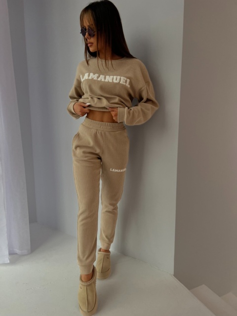 Komplet NOSTALGIA beż La Manuel