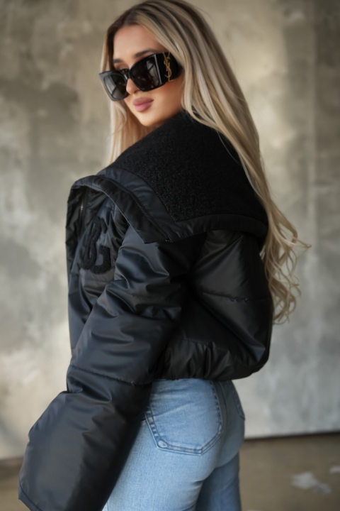 Kurtka BG ICEGIRL czarna BRANDENBURG COUTURE