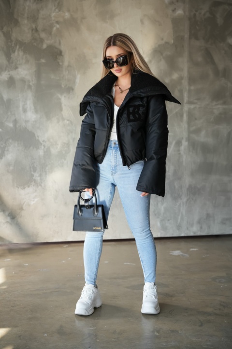 Kurtka BG ICEGIRL czarna BRANDENBURG COUTURE