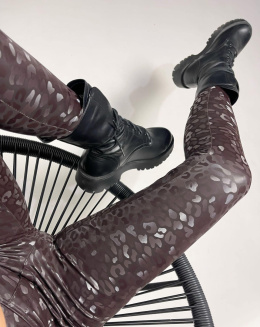 Leggings push up eco leather - BY MIELCZARKOWSKI