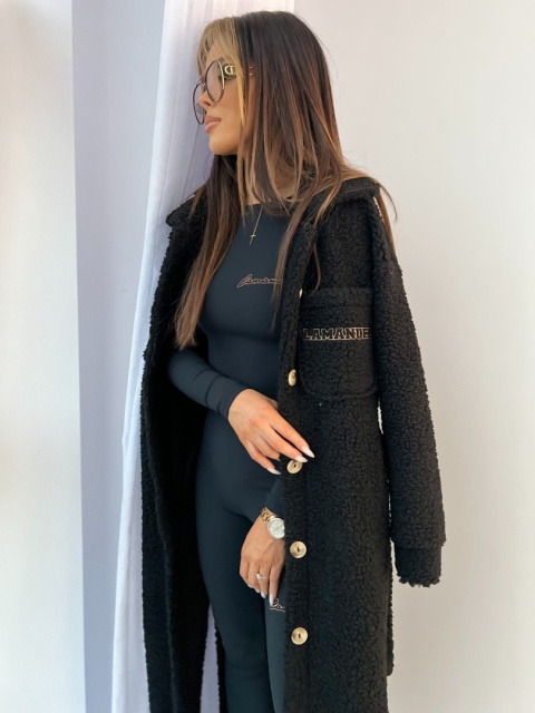 Płaszcz THE SEASON czarny LA MANUEL