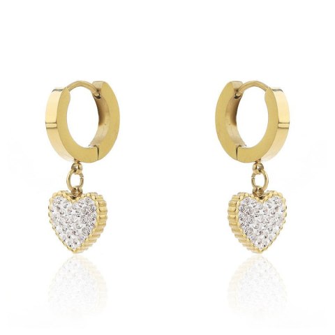 Kolczyki ze stali chirurgicznej SMALL HEARTS