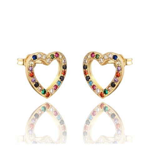 Kolczyki ze stali chirurgicznej COLORFUL