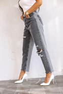 Spodnie jeansowe z dziurami DOUBLE COLOUR - ME GUSTA