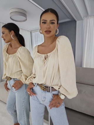 Bluzka LORA- jasny beż By Me