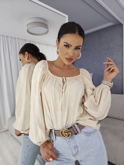 Bluzka LORA- jasny beż By Me