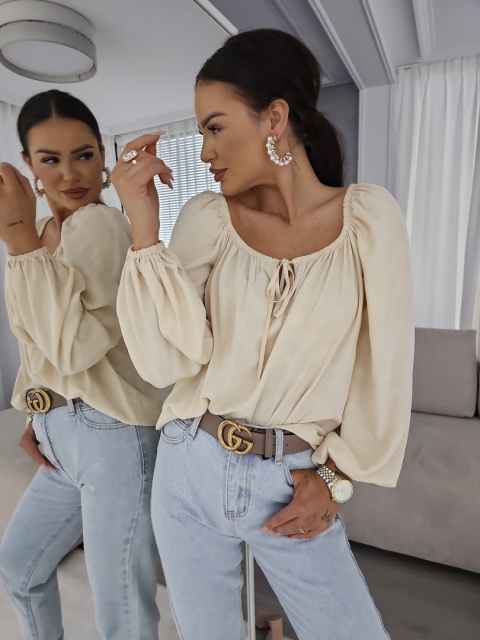 Bluzka LORA- jasny beż By Me